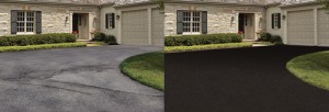Photo of before and after adding home curb appeal